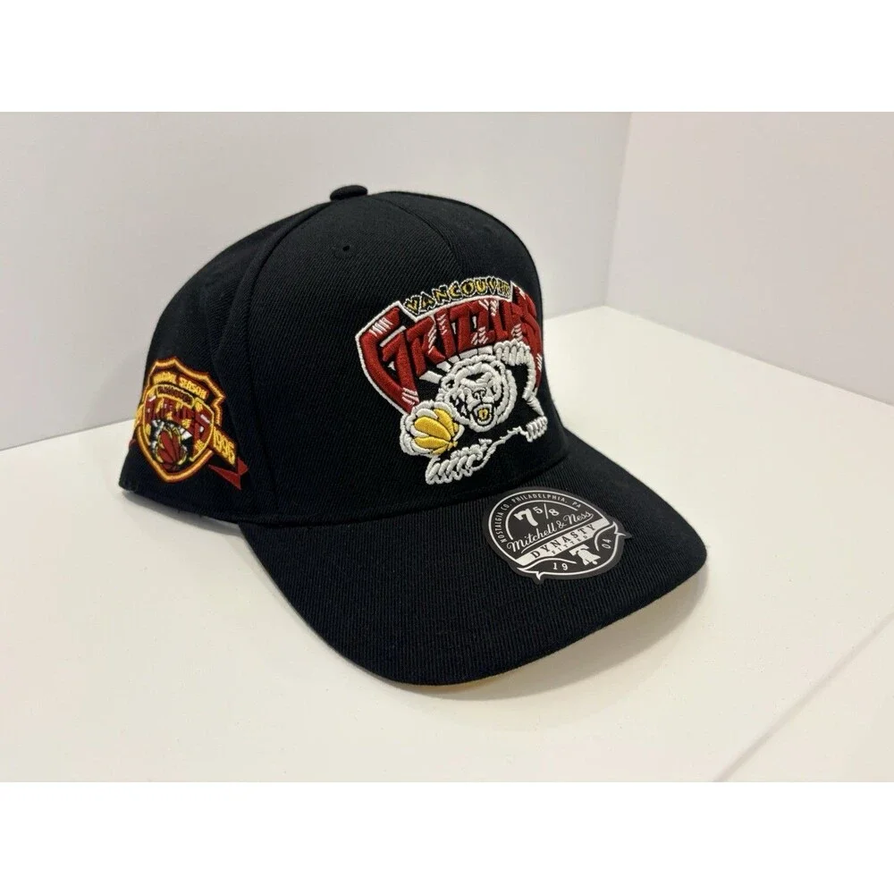 Mitchell & Ness Vancouver Grizzlies Drip 7 5/8 Dynasty Hat Memphis Retro VTG NWT